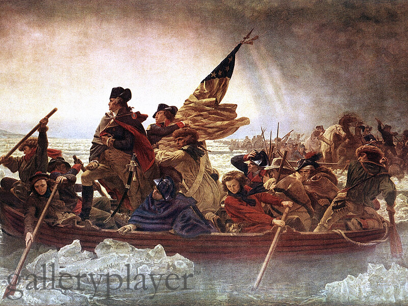 Soldiers in a Boat — Brown