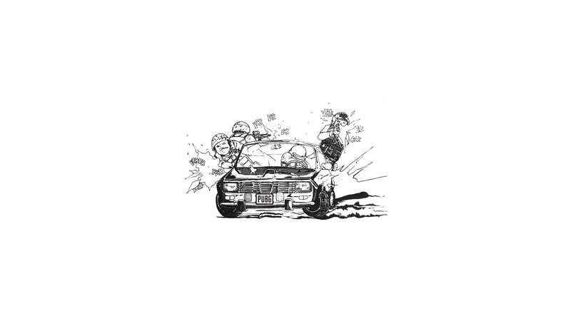 Soldiers in a Car