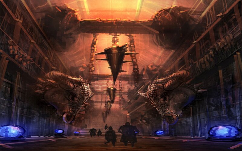 Soldiers in a Cathedral