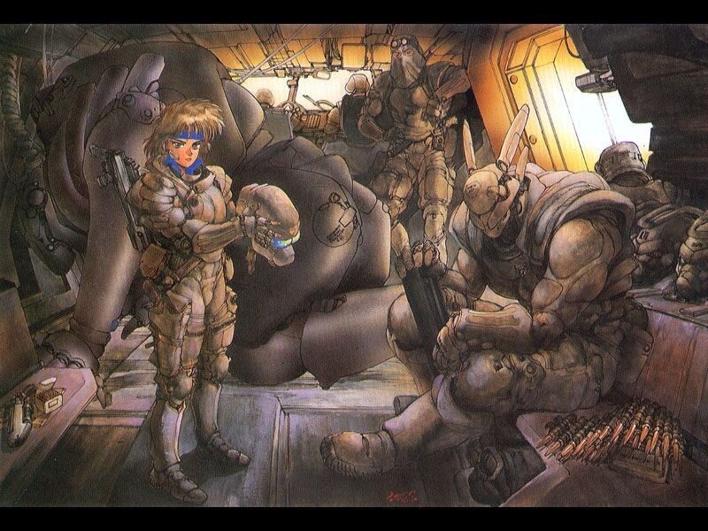 Soldiers in a Cockpit