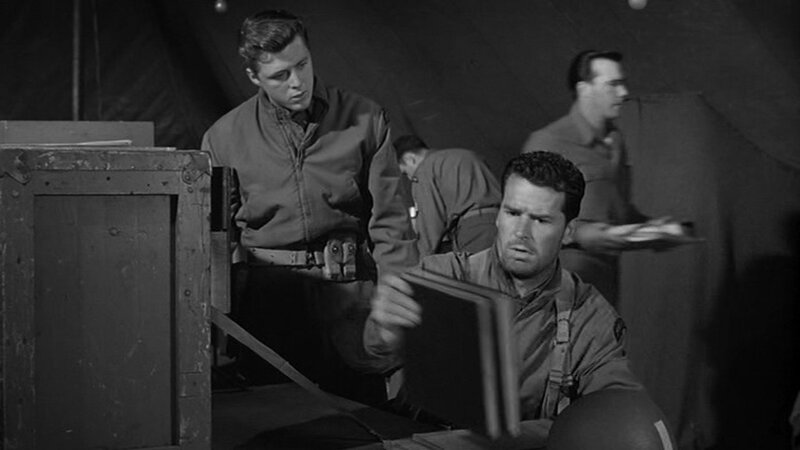 Soldiers in a military tent