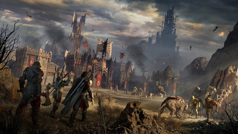 Soldiers in a War-torn City — Gray