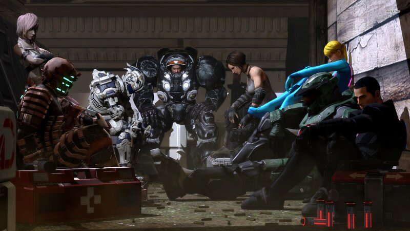 Soldiers in Armor — Gray, Tense