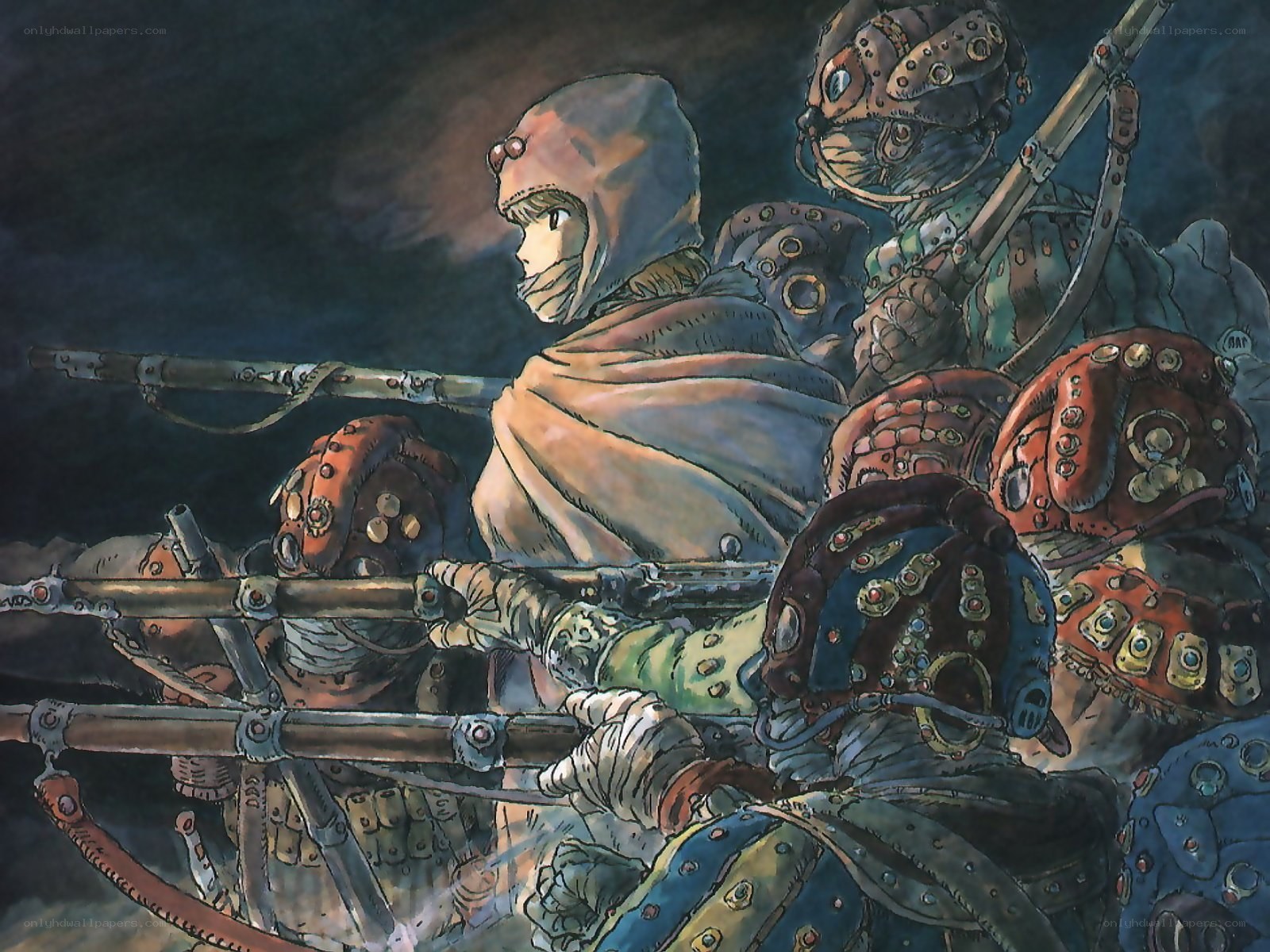 soldiers in armored gear