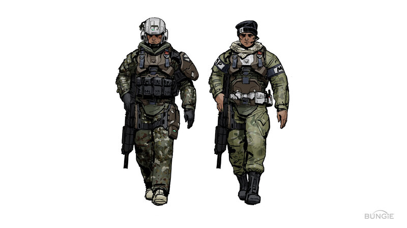 soldiers in combat gear