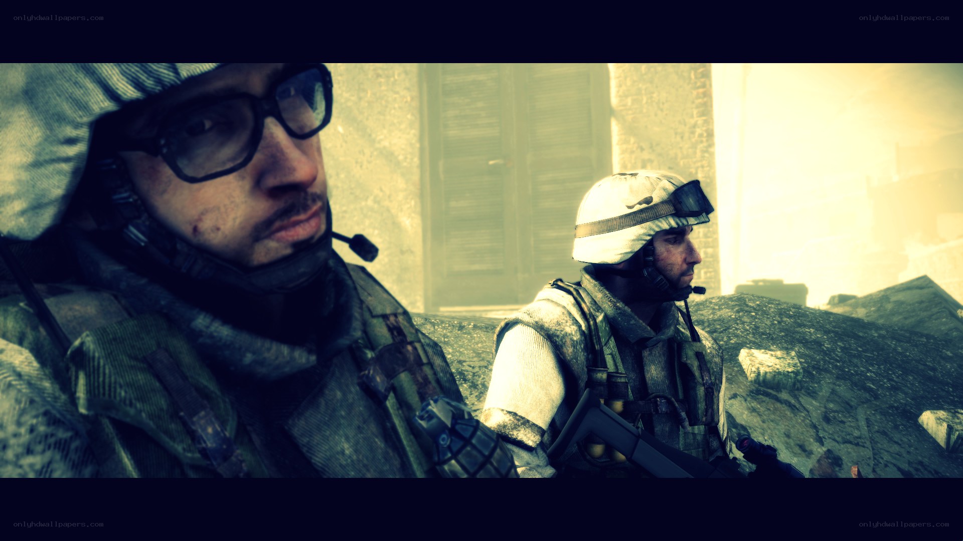 soldiers in combat gear