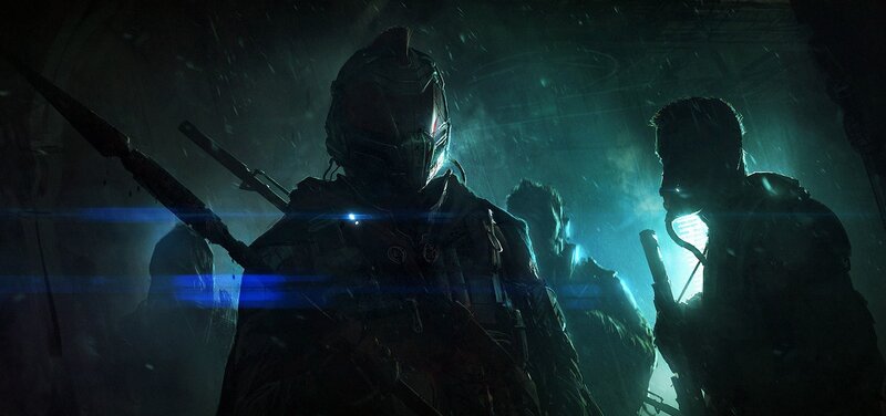 Soldiers in Dark Environment