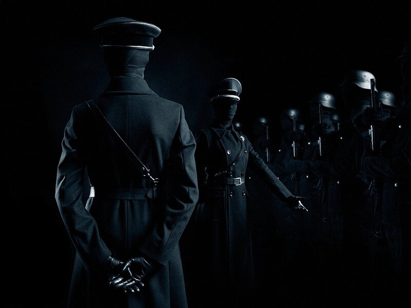 Soldiers in Dark Uniforms