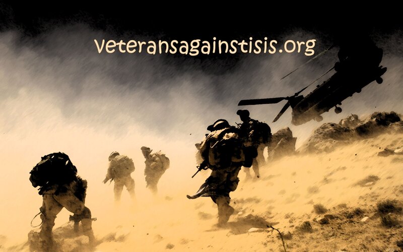 Soldiers in Desert — Brown, Dramatic, Digital Art