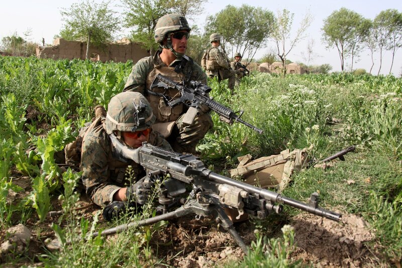 Soldiers in Field
