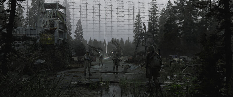 Soldiers in Forest — Green, Dramatic, 3d Render