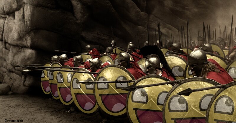 Soldiers in Formation — Brown