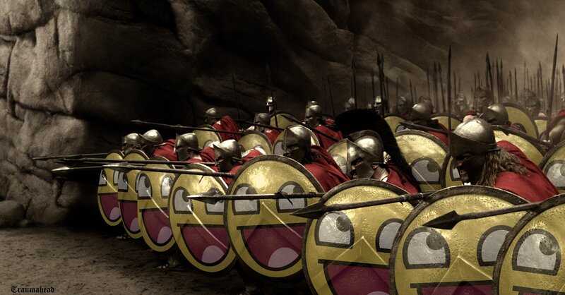 Soldiers in Formation — Yellow