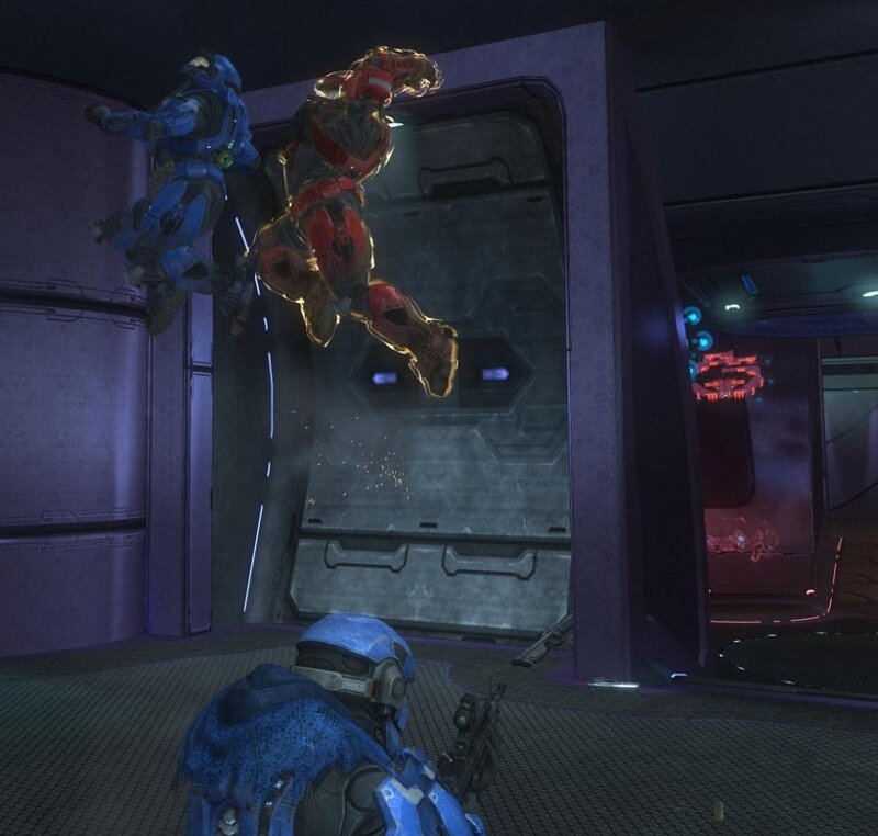 Soldiers in Futuristic Armor — Blue