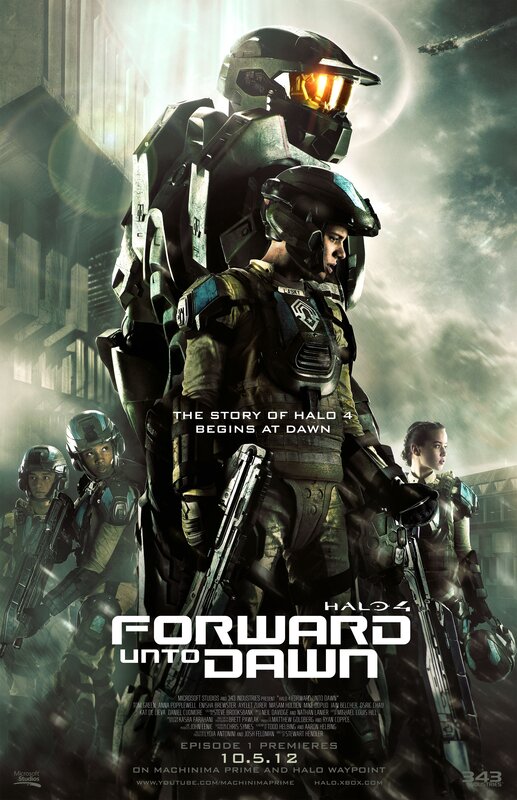 Soldiers in Futuristic Armor — Green, Dramatic, Morning