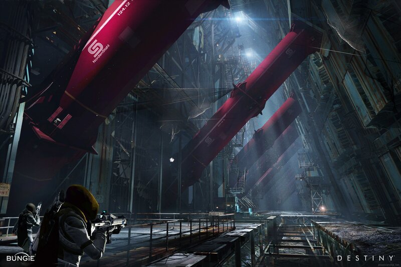 Soldiers in Industrial Facility