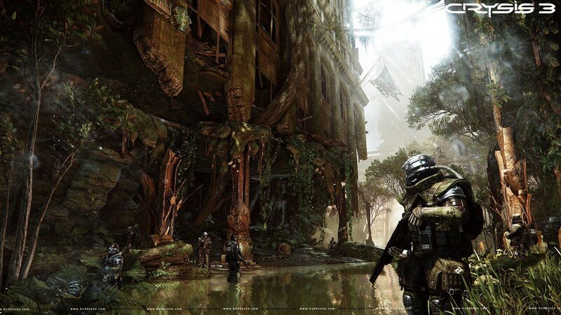 Soldiers in Jungle Ruins — Green