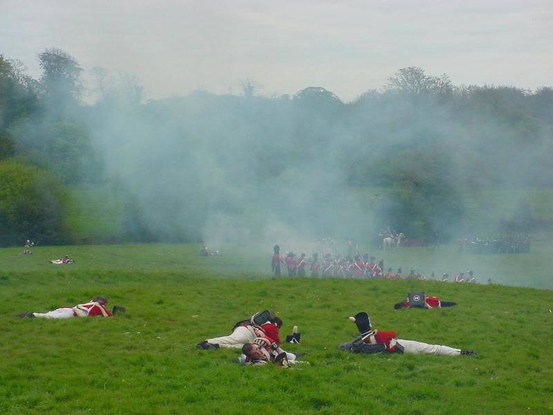 Soldiers in Reenactment