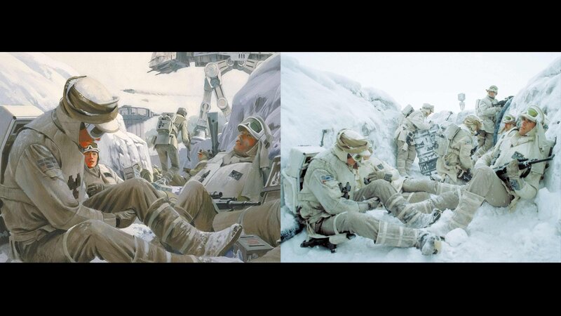Soldiers in Snow — White, Dramatic, Winter, Illustration