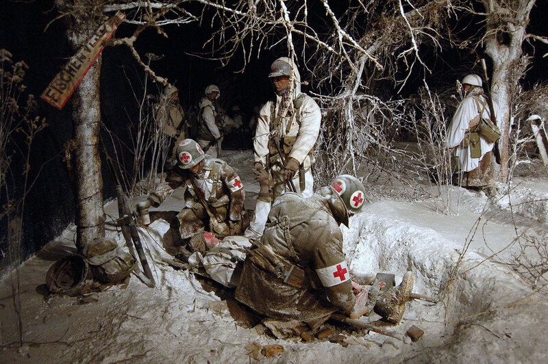 Soldiers in Snow — White