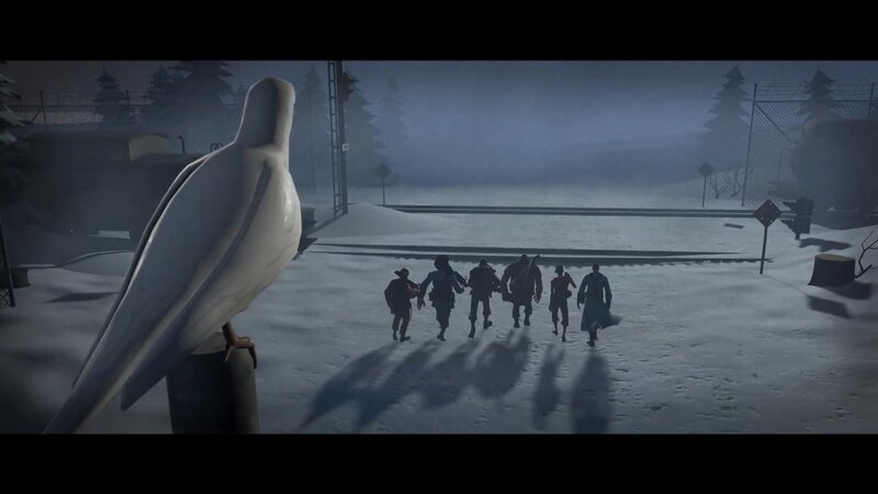 soldiers in snowy landscape