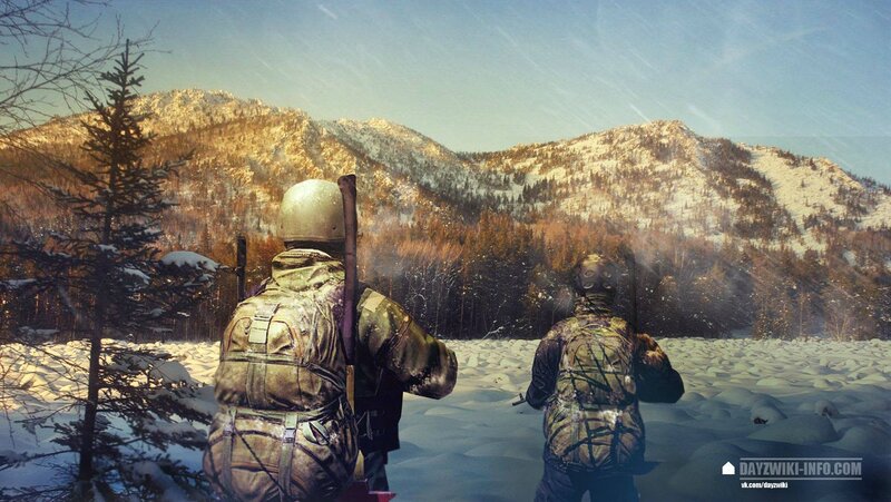 Soldiers in Snowy Landscape — White, Cold, Tense