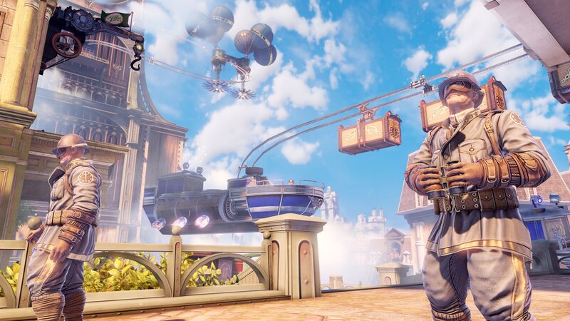 Soldiers in Steampunk City