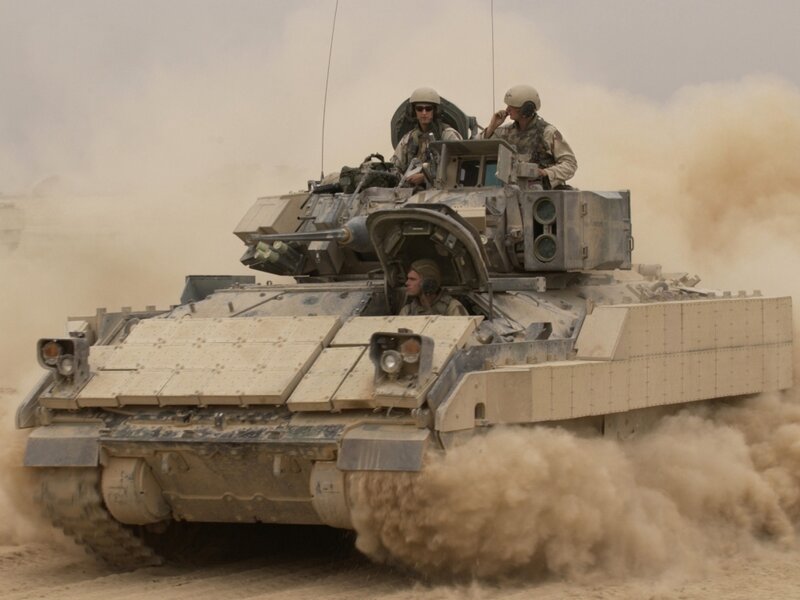 Soldiers in Tank