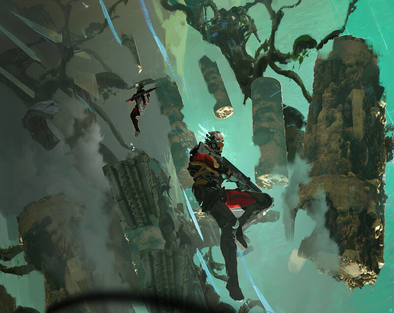 Soldiers in Zero Gravity — Teal