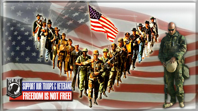 Soldiers Marching — Red