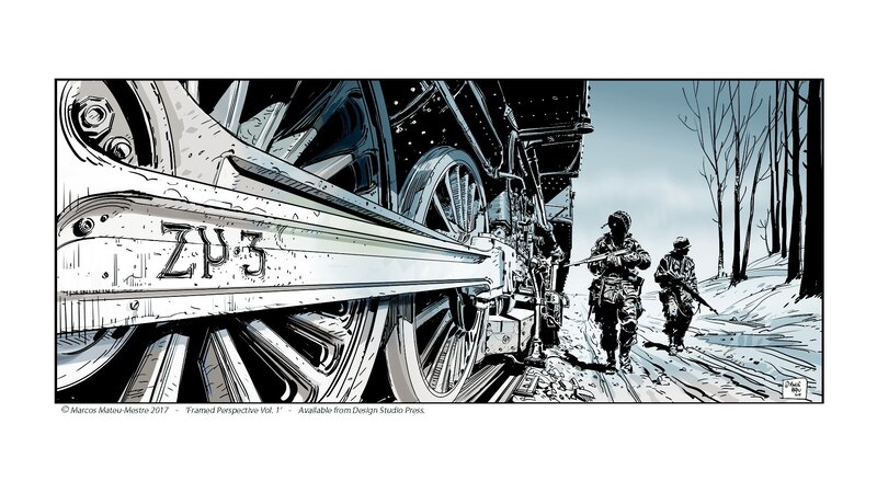 Soldiers Near Train