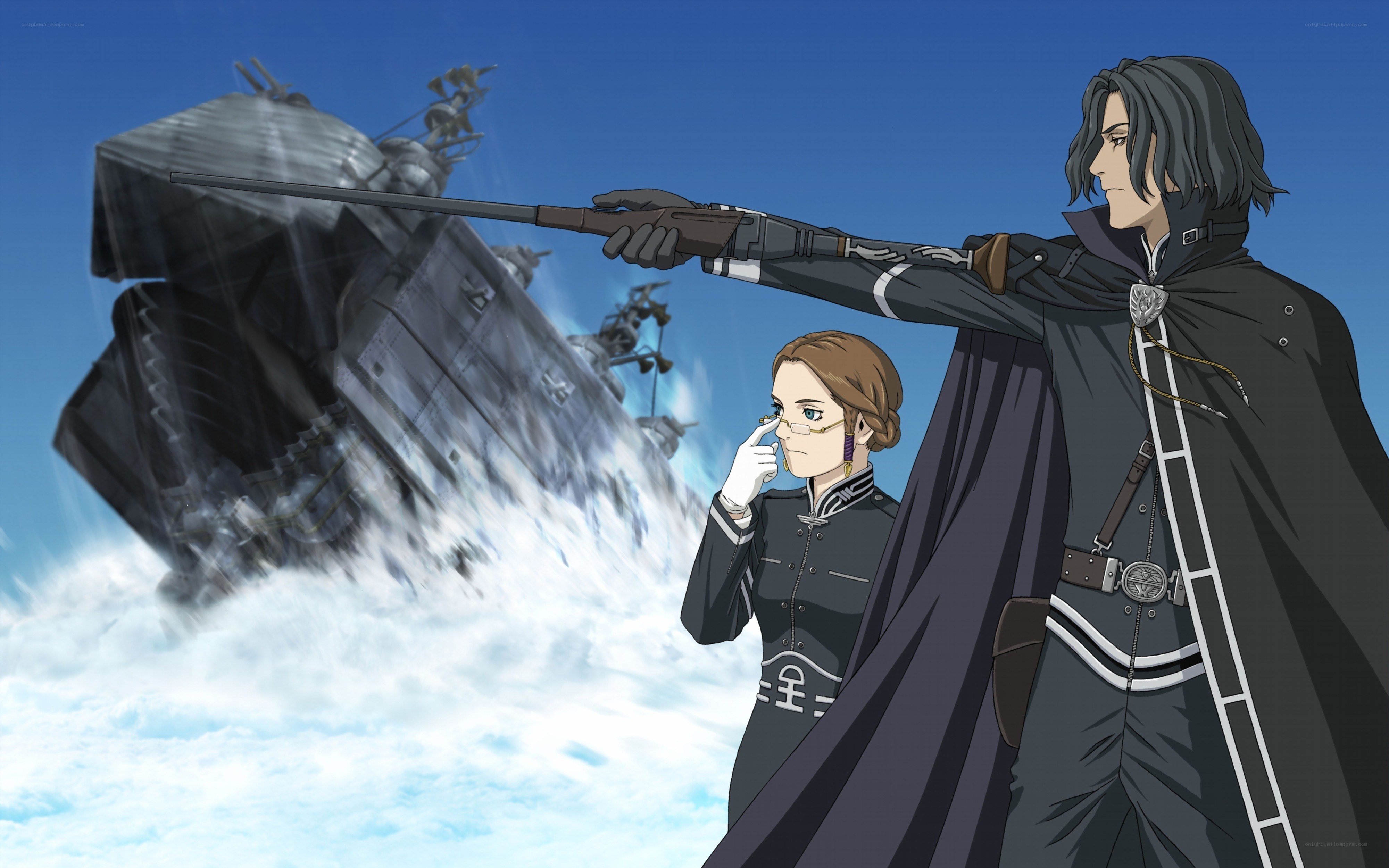 soldiers on a battlefield