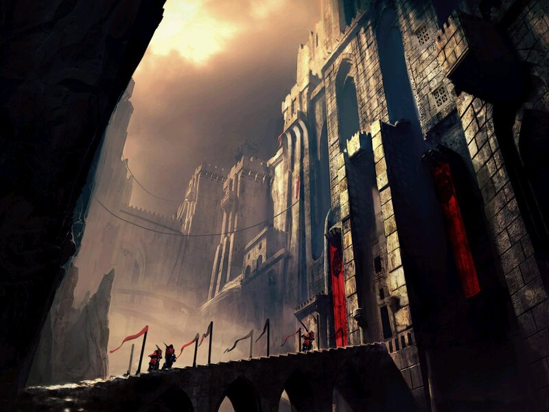 Soldiers on a Bridge — Gray