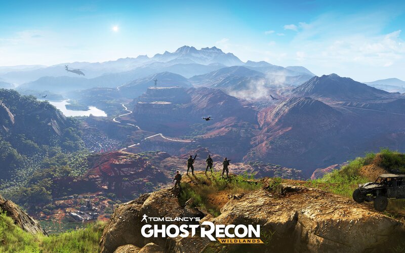 Soldiers on a Cliff — Blue, Dramatic