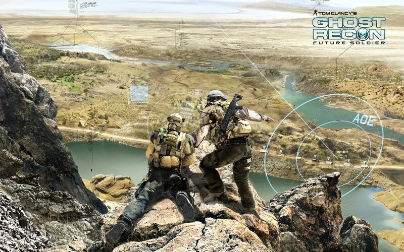 Soldiers on a Cliff — Brown, Dramatic