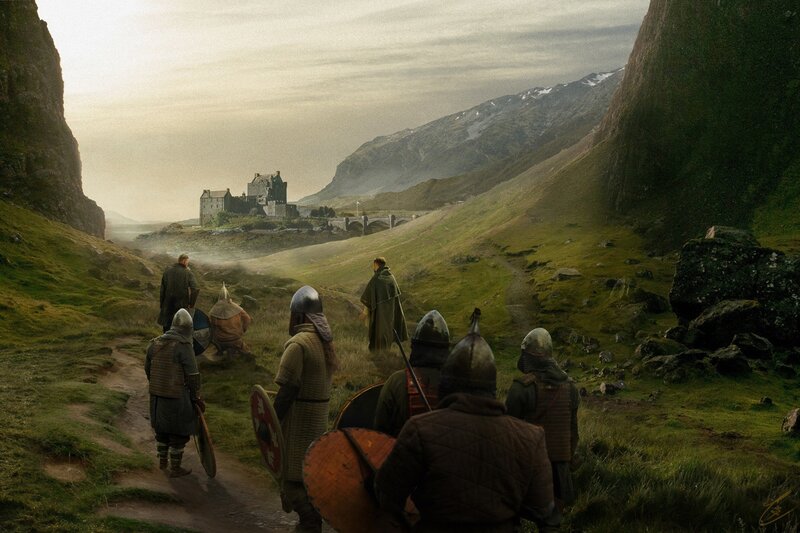 Soldiers on a Path