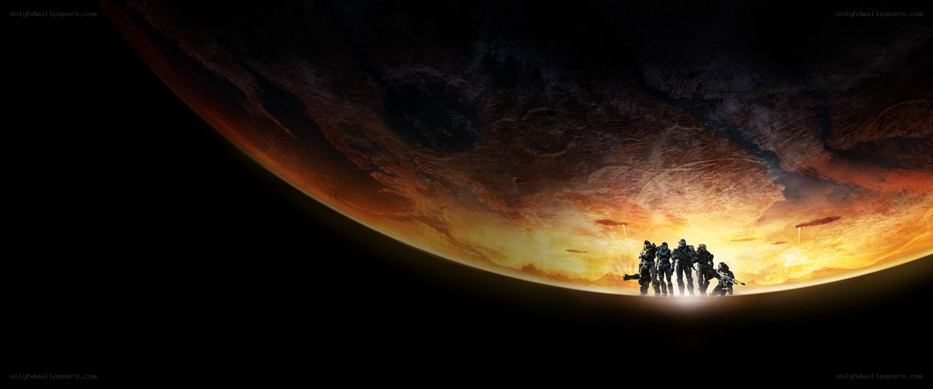 soldiers on alien planet
