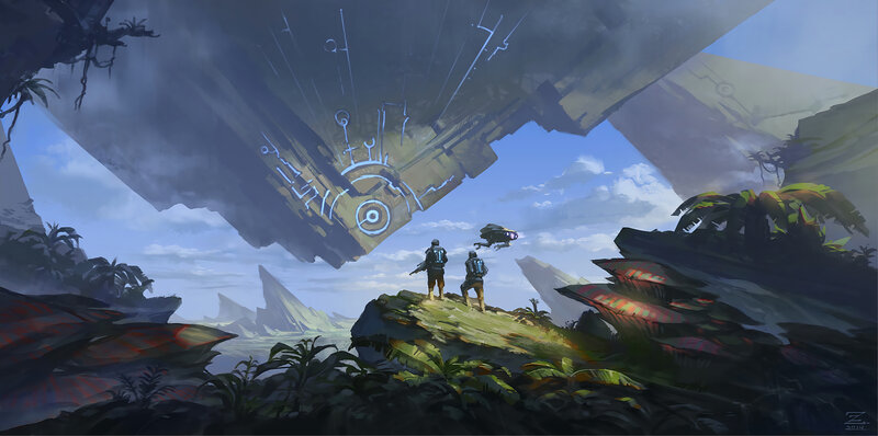 Soldiers on Alien Planet — Green