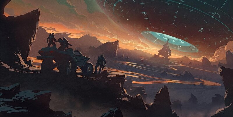 Soldiers on Alien Planet — Orange