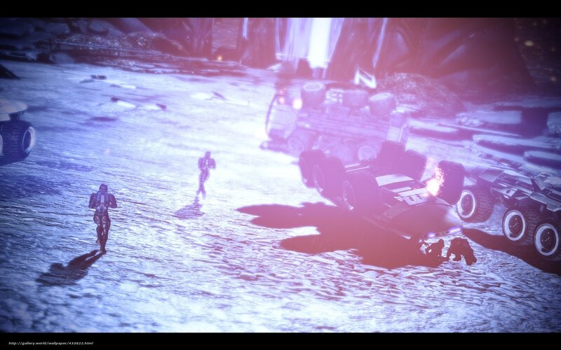 Soldiers on Alien Planet — Purple, Dramatic