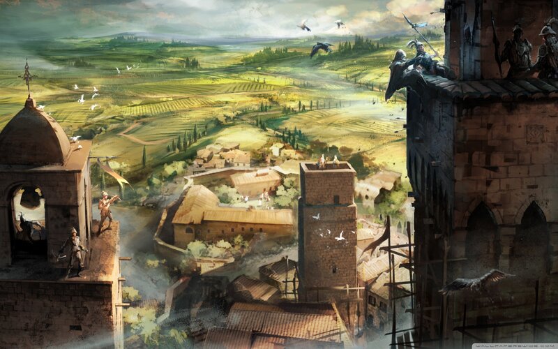 Soldiers on City Walls