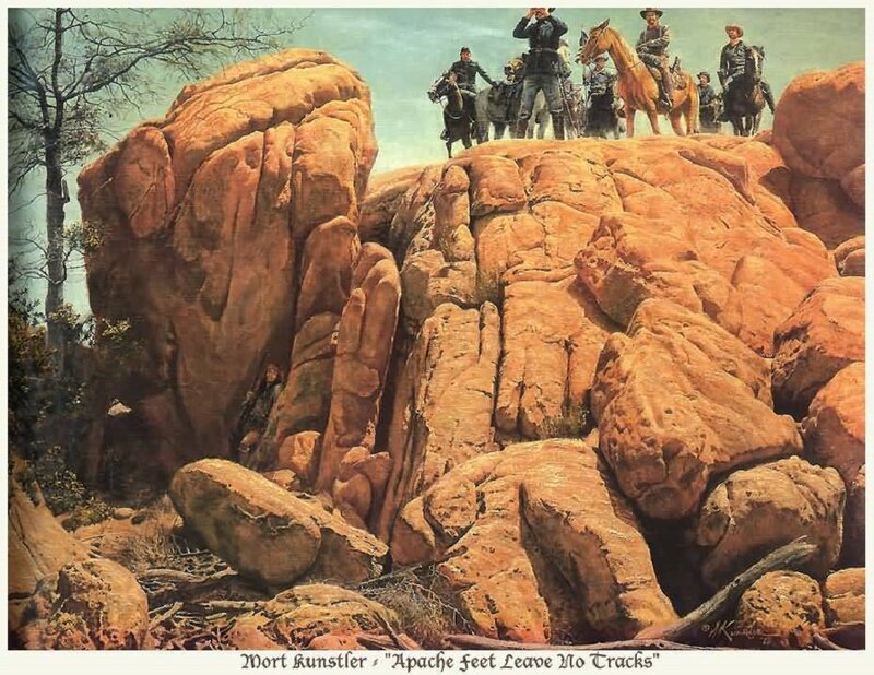 Soldiers on Horseback — Brown, Dramatic, Afternoon
