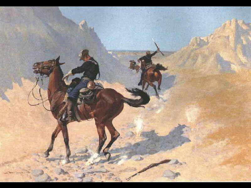 Soldiers on Horseback