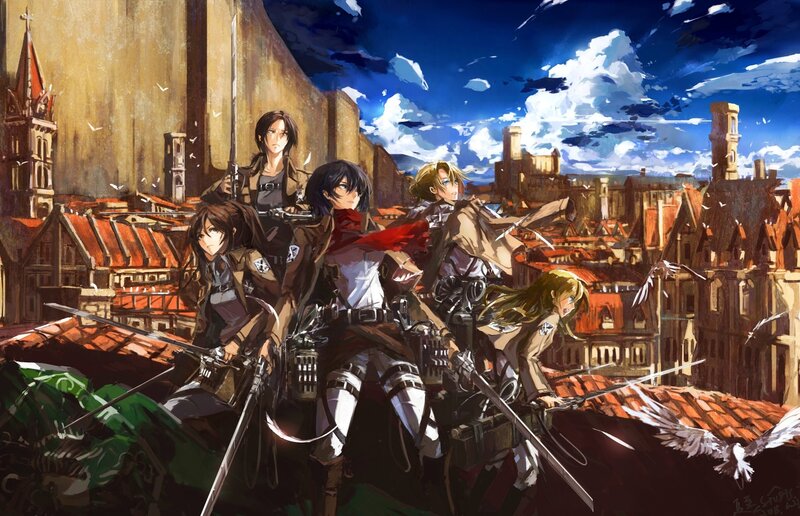 Soldiers on Rooftops