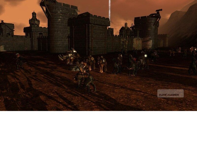 Soldiers Outside Castle