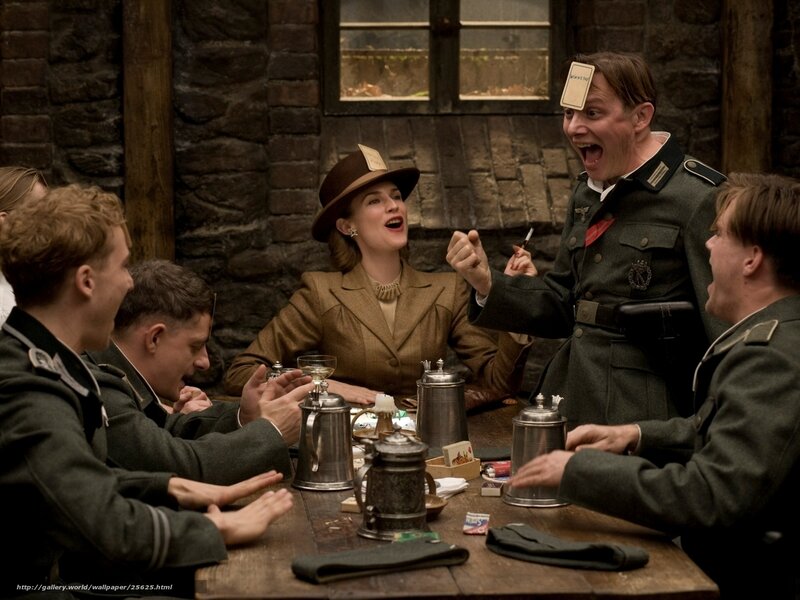 Soldiers playing a game