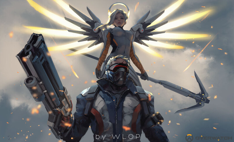 Soldiers with Angel Wings