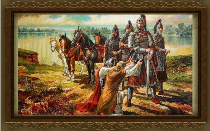 Soldiers with Horses