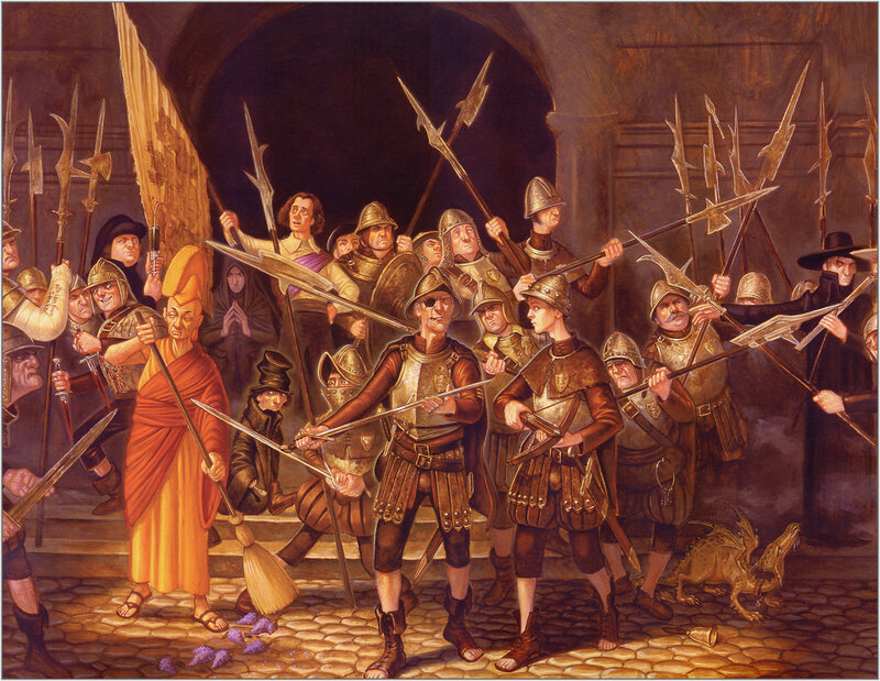 Soldiers with Spears