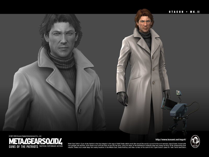 Solid Snake character art